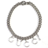 Gucci Script Logo Interlocking G Necklace Accessories