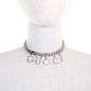 Gucci Script Logo Interlocking G Necklace Accessories
