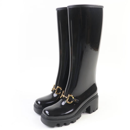 Gucci Horsebit Rubber Long Boots