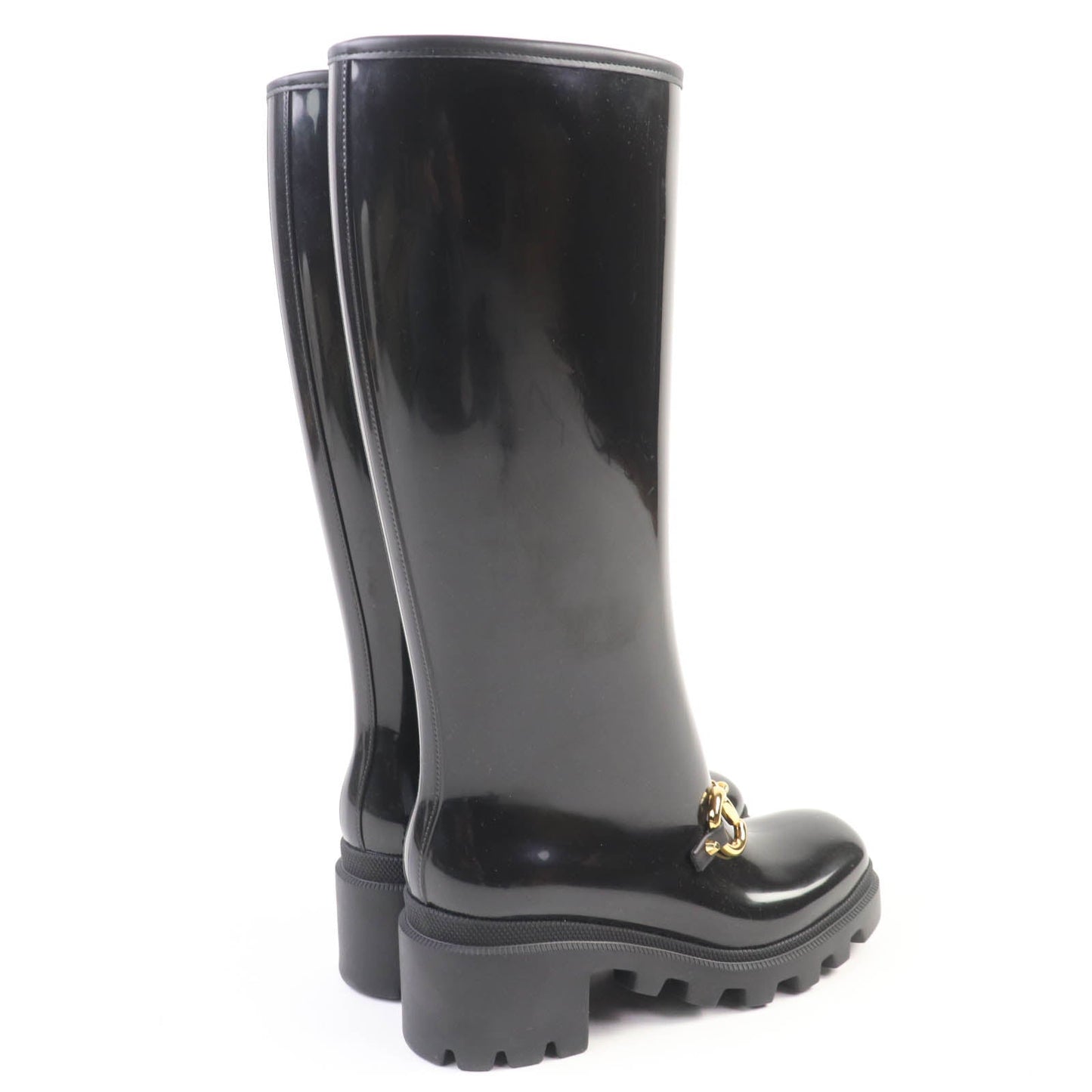 Gucci Horsebit Rubber Long Boots