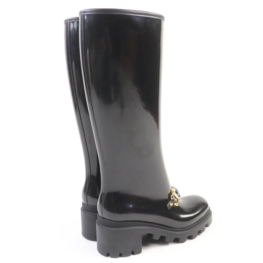 Gucci Horsebit Rubber Long Boots