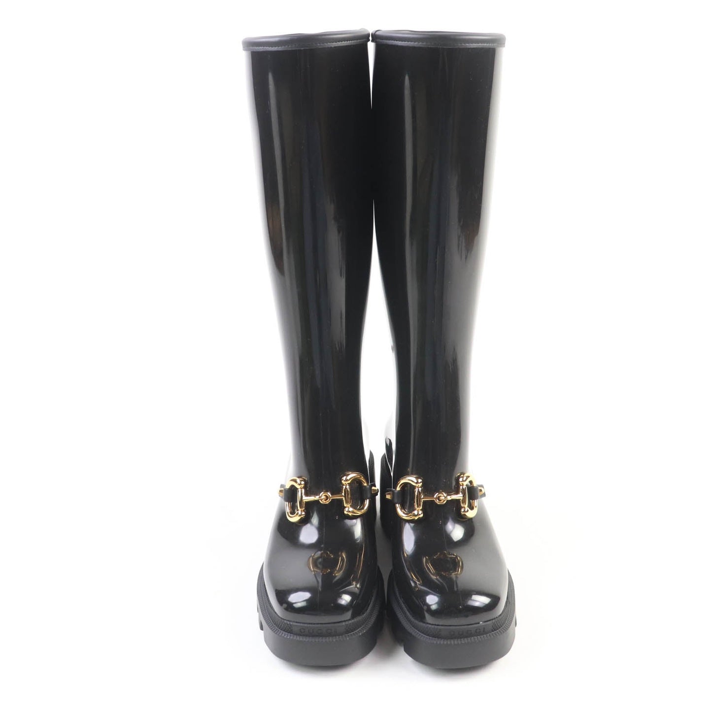 Gucci Horsebit Rubber Long Boots