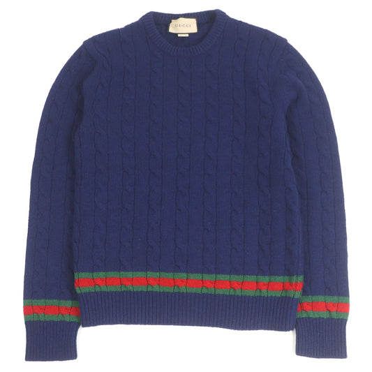 Gucci Web line Cashmere Sweater