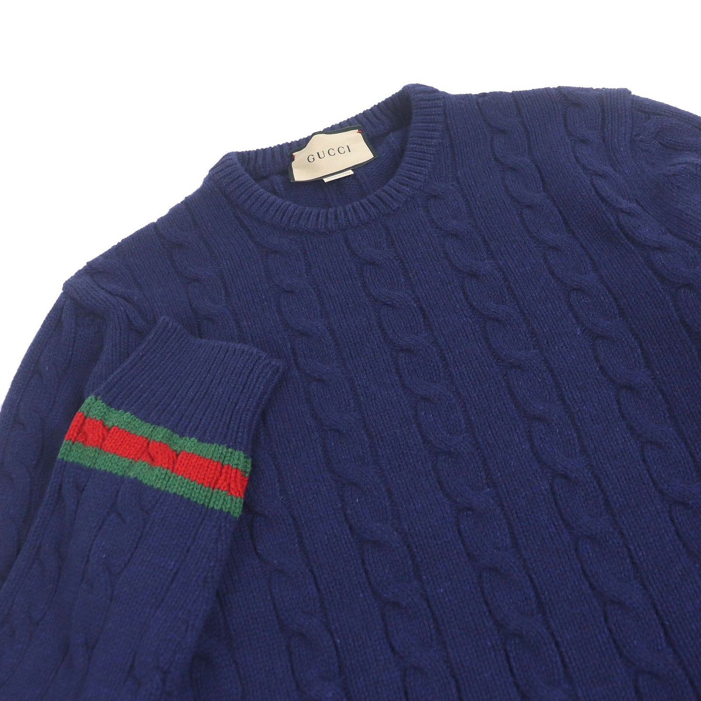 Gucci Web line Cashmere Sweater