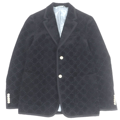 Gucci GG logo Velour Jacket