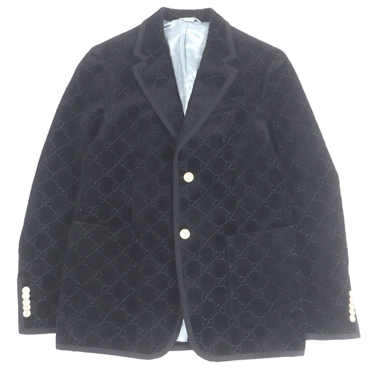 Gucci GG logo Velour Jacket