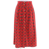 Gucci Horsebit Pleated Skirt