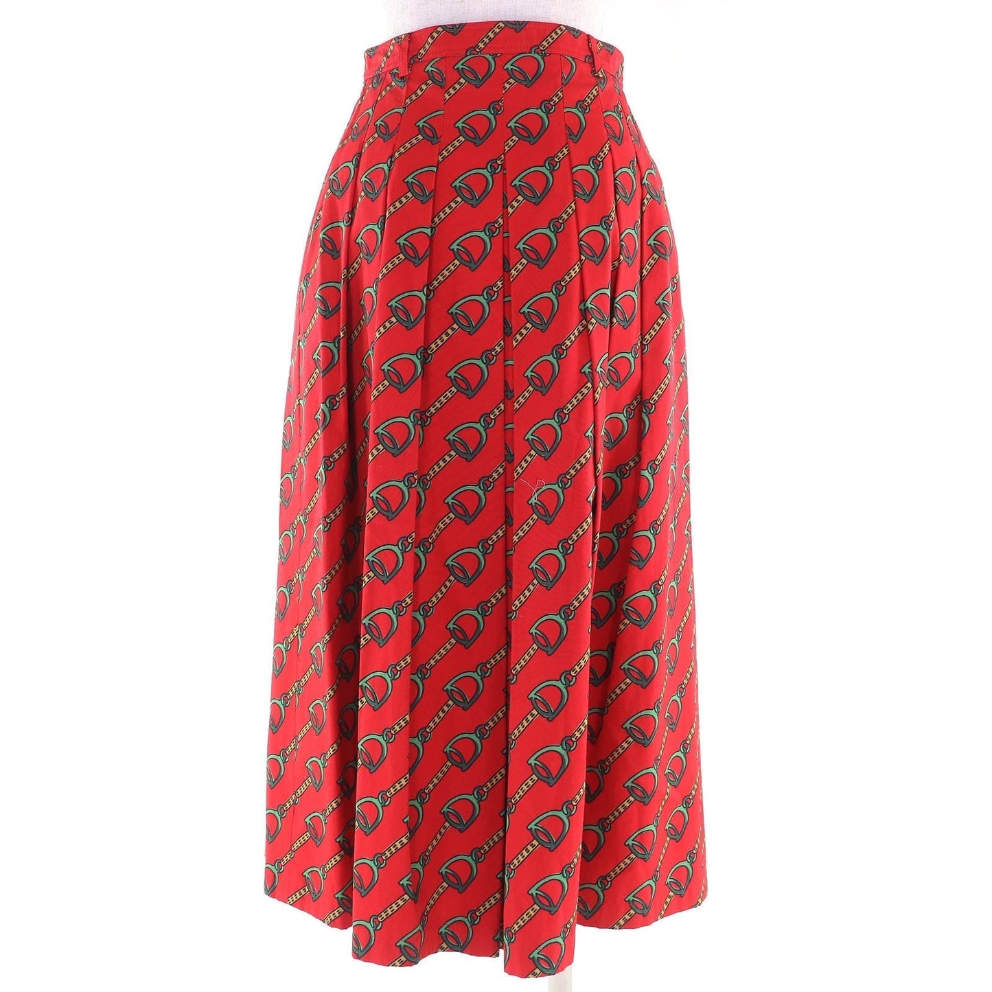 Gucci Horsebit Pleated Skirt