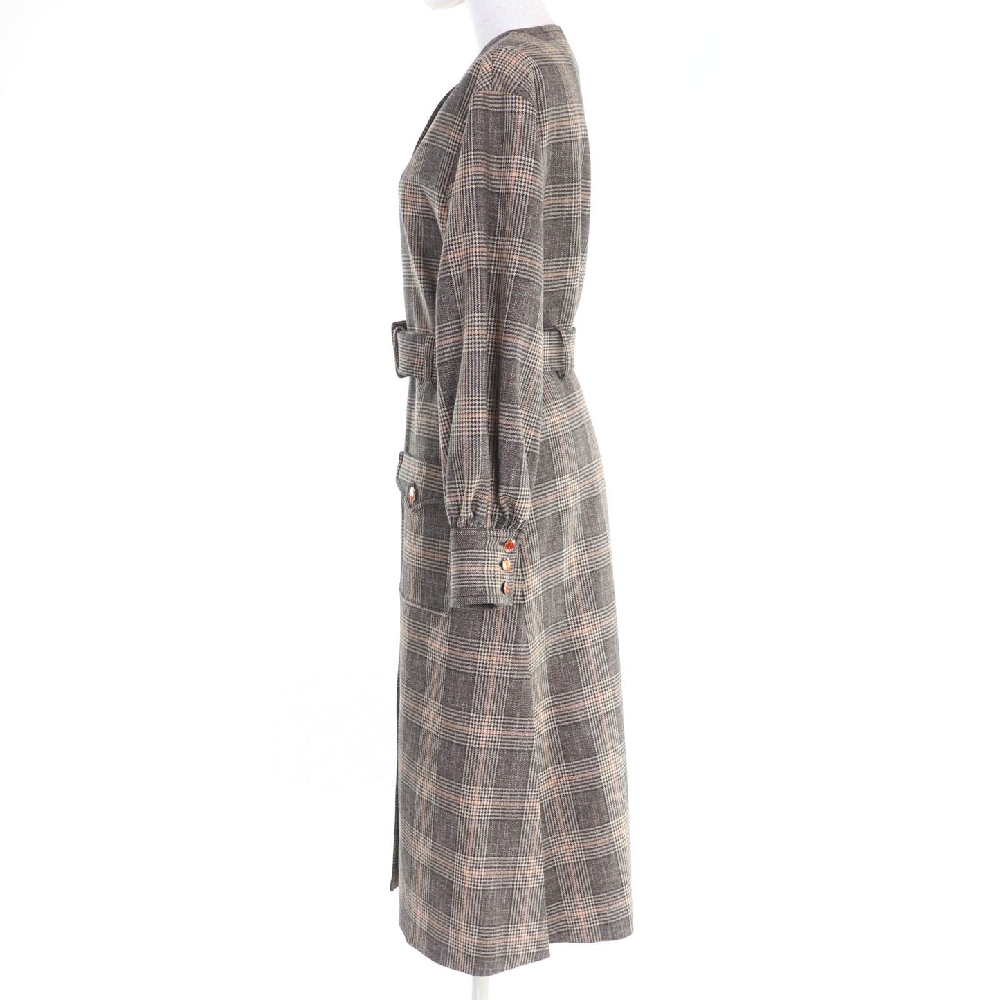 Gucci Prince of Wales Wool Coat