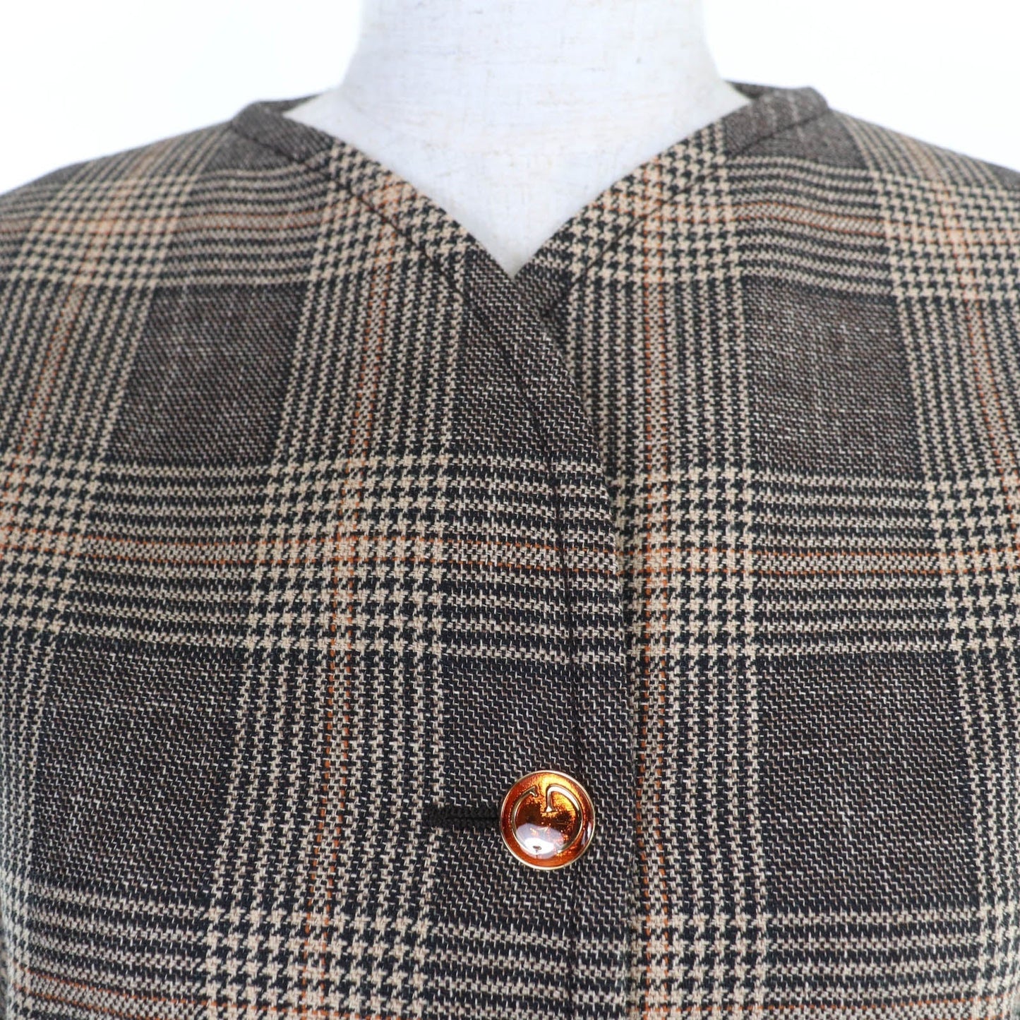 Gucci Prince of Wales Wool Coat