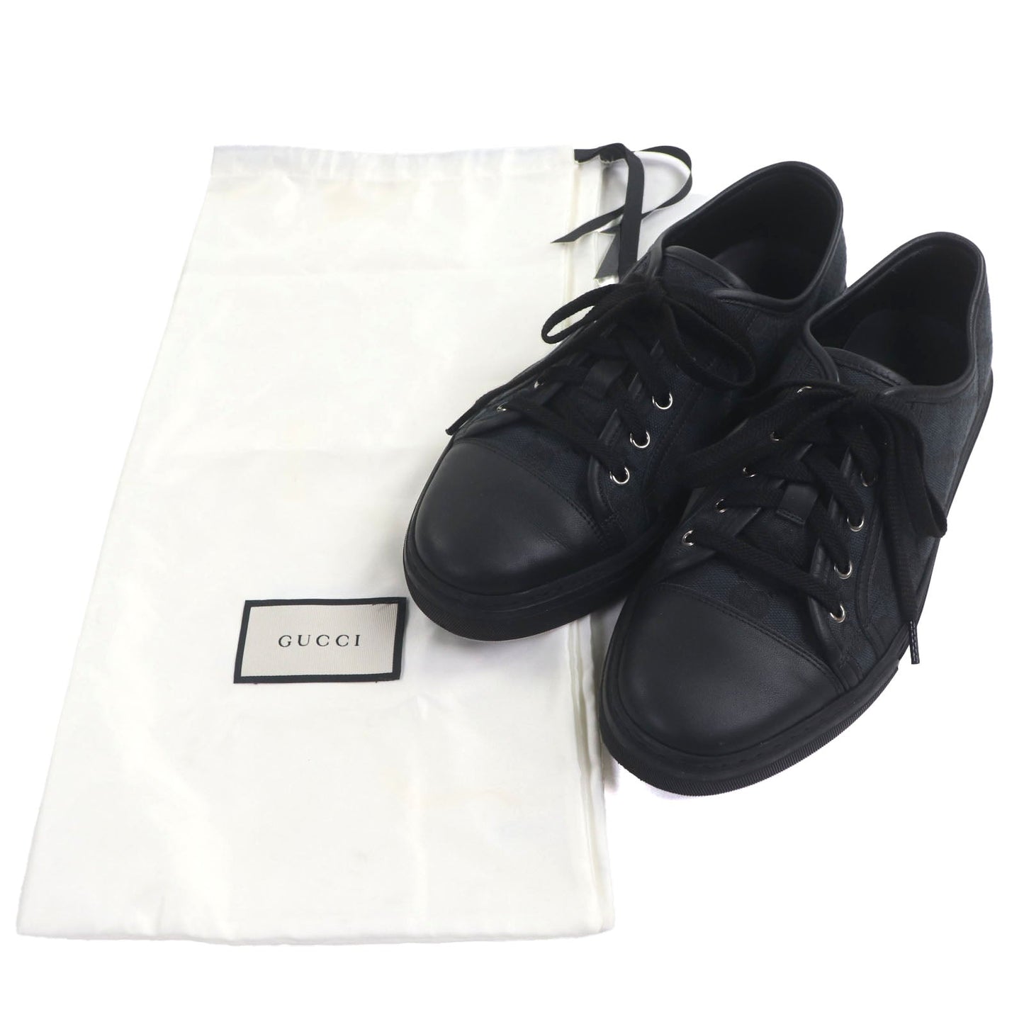 Gucci Low Cut Canvas Sneakers