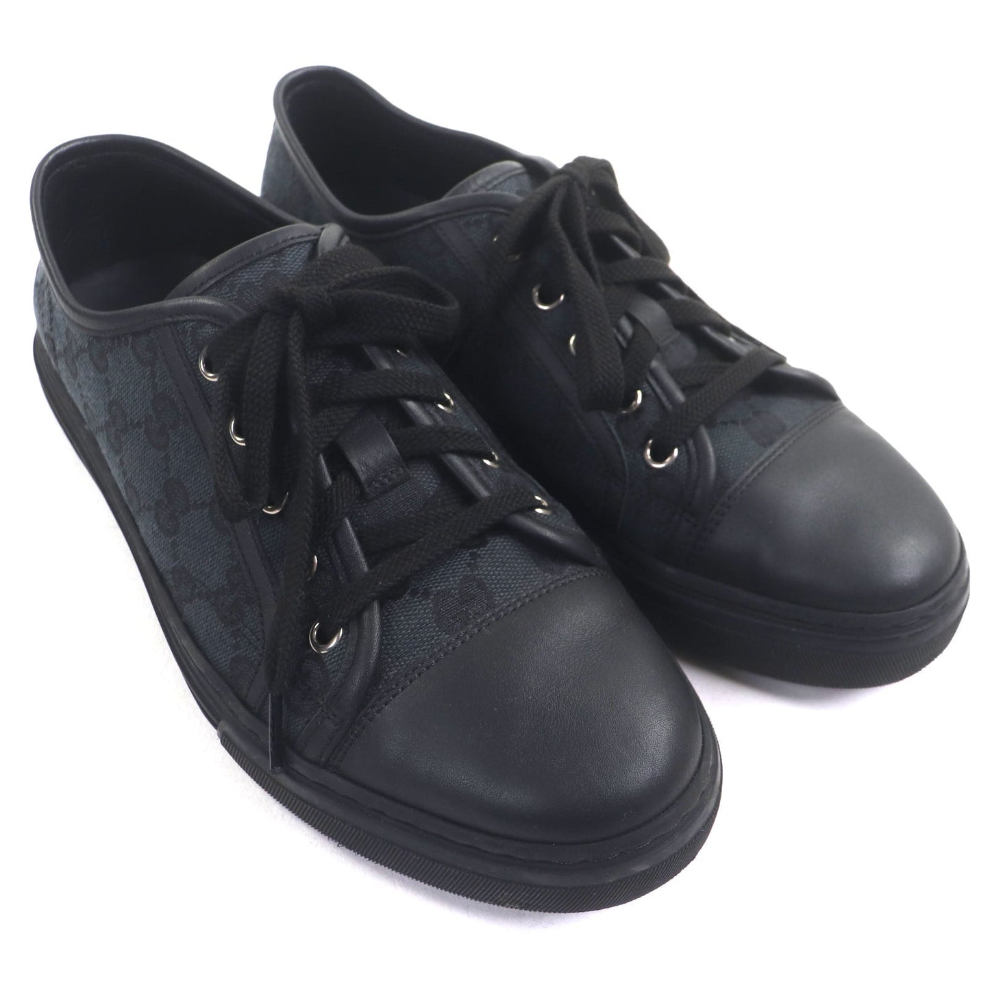 Gucci Low Cut Canvas Sneakers