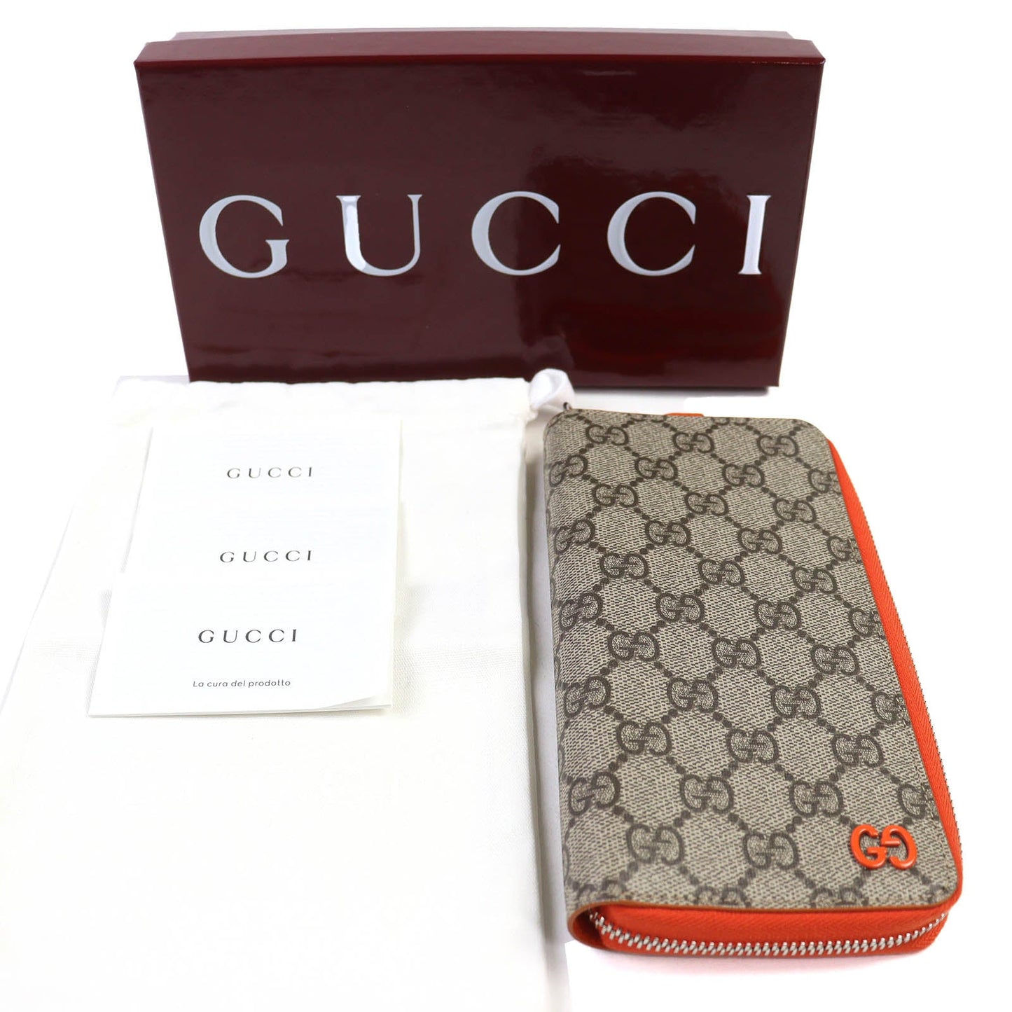 Gucci GG Canvas Zip Wallet
