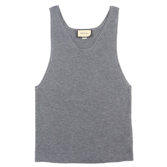 Gucci Wool Knit Tank Top