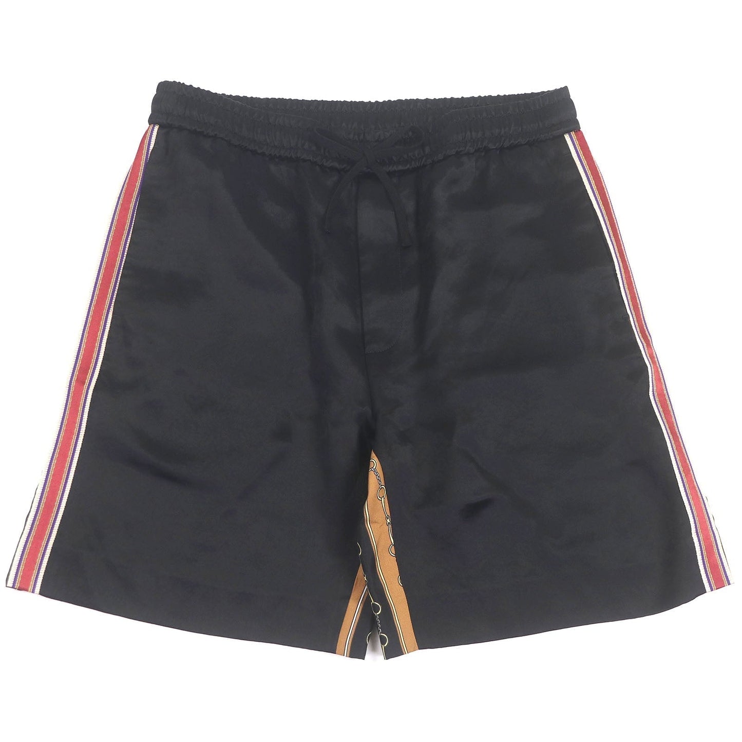 Gucci Bi-material Print Shorts Acetate Shorts