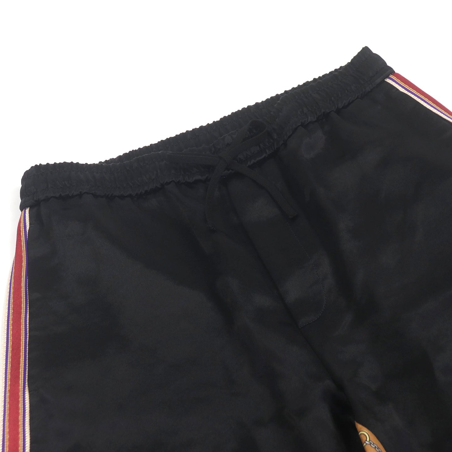 Gucci Bi-material Print Shorts Acetate Shorts