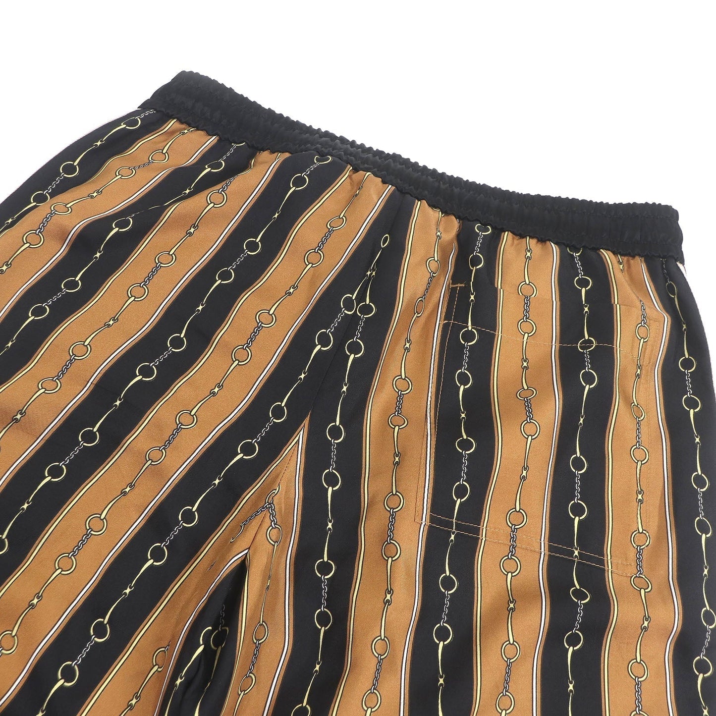 Gucci Bi-material Print Shorts Acetate Shorts