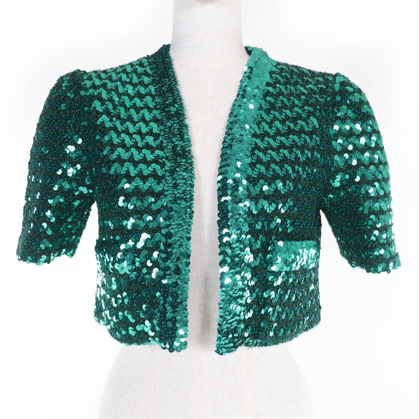 Gucci Sequined Acrylic Bolero Jacket