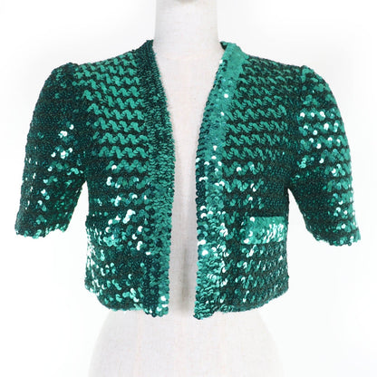 Gucci Sequined Acrylic Bolero Jacket