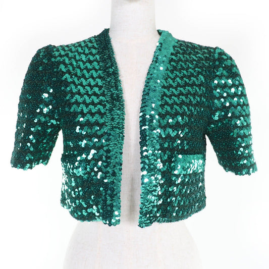 Gucci Sequined Acrylic Bolero Jacket