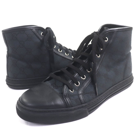 Gucci High Cut Canvas Sneakers