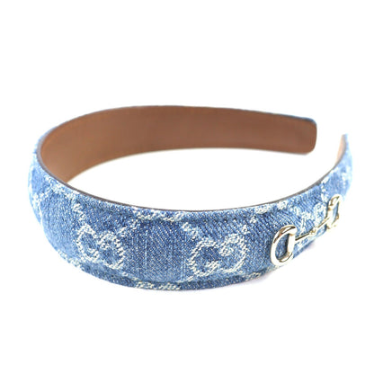 Gucci Denim Hair Accessory