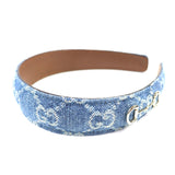 Gucci Denim Hair Accessory