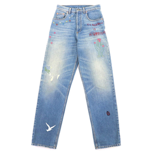 Gucci Denim Cotton Pants
