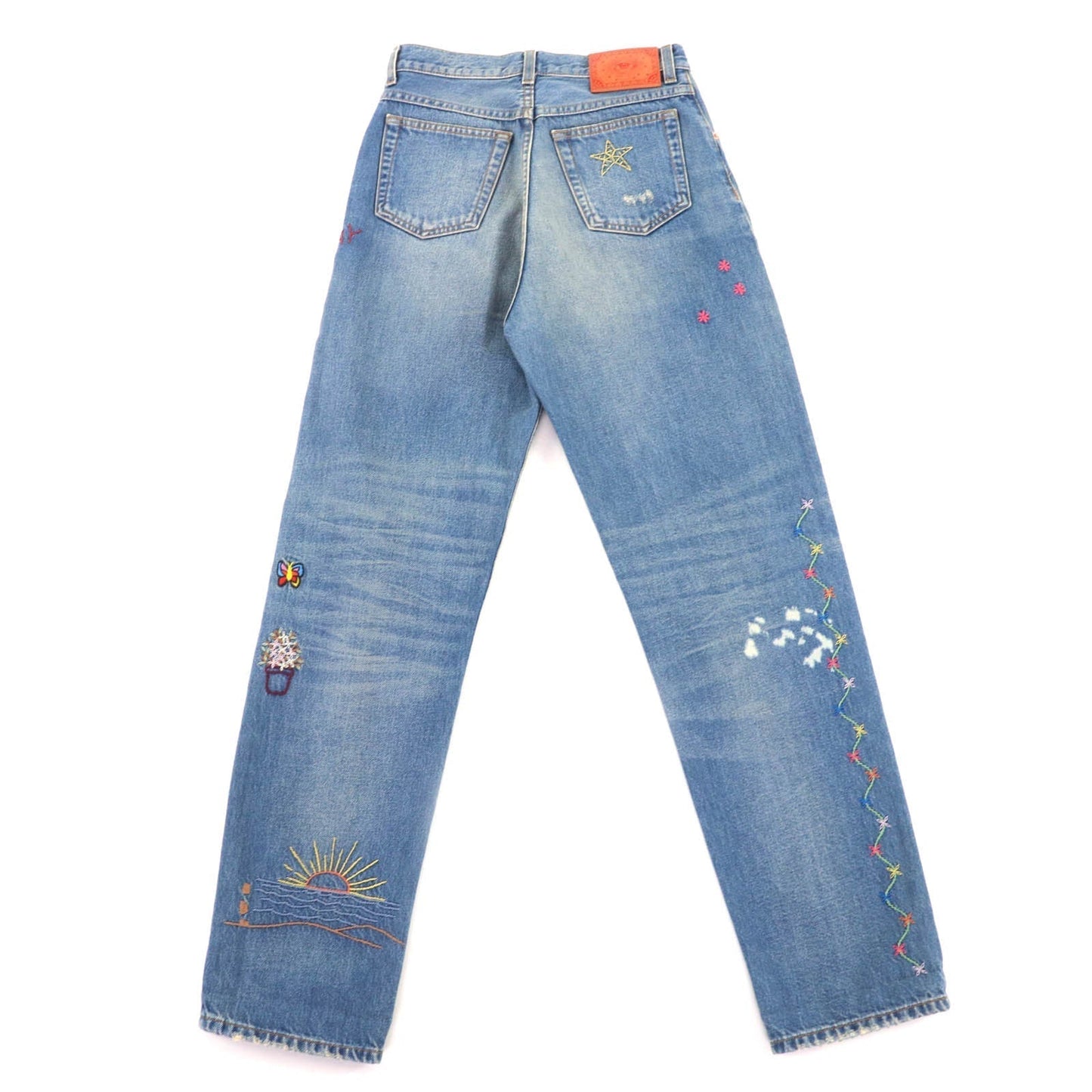 Gucci Denim Cotton Pants