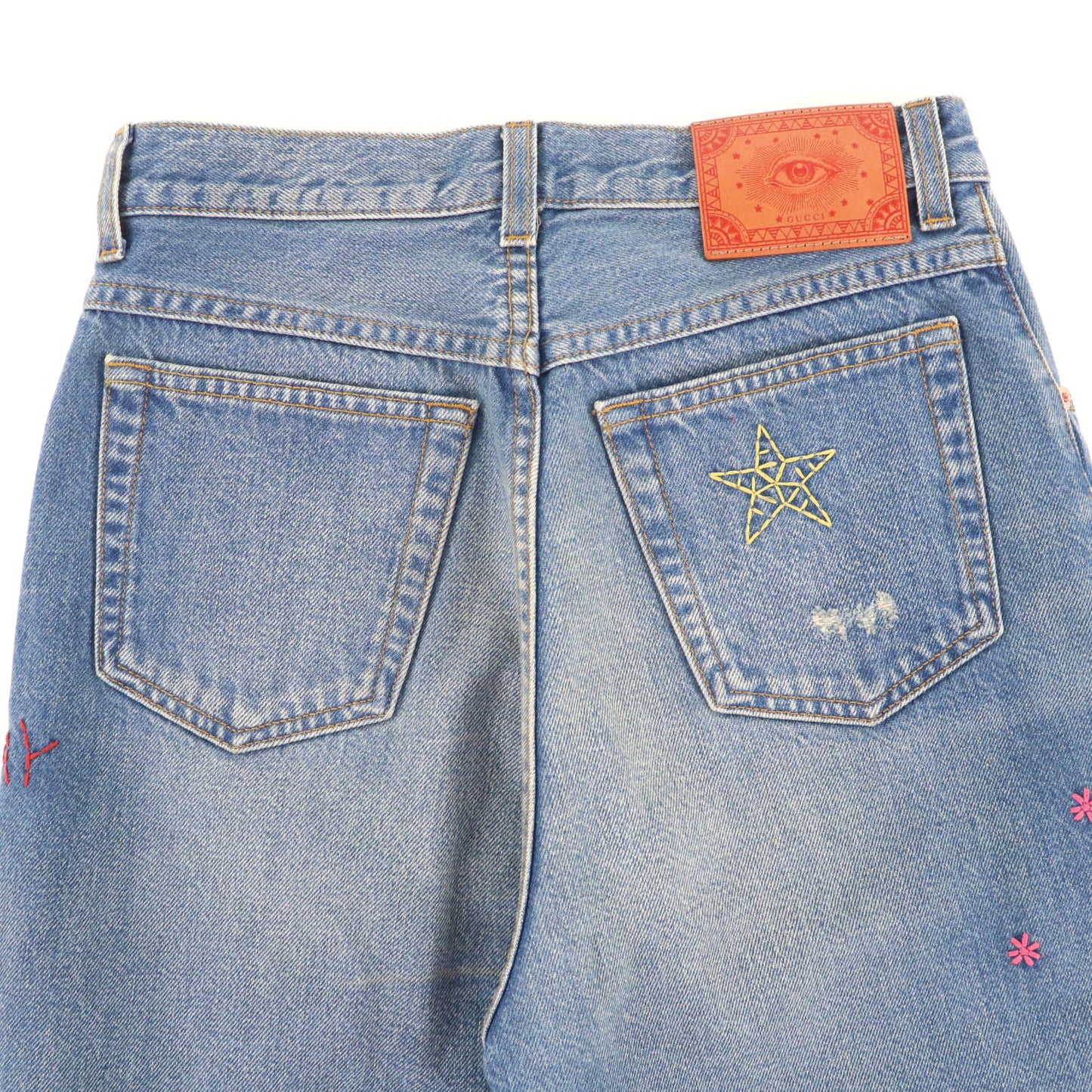 Gucci Denim Cotton Pants