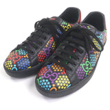 Gucci GG logo Star Print Calfskin Sneakers