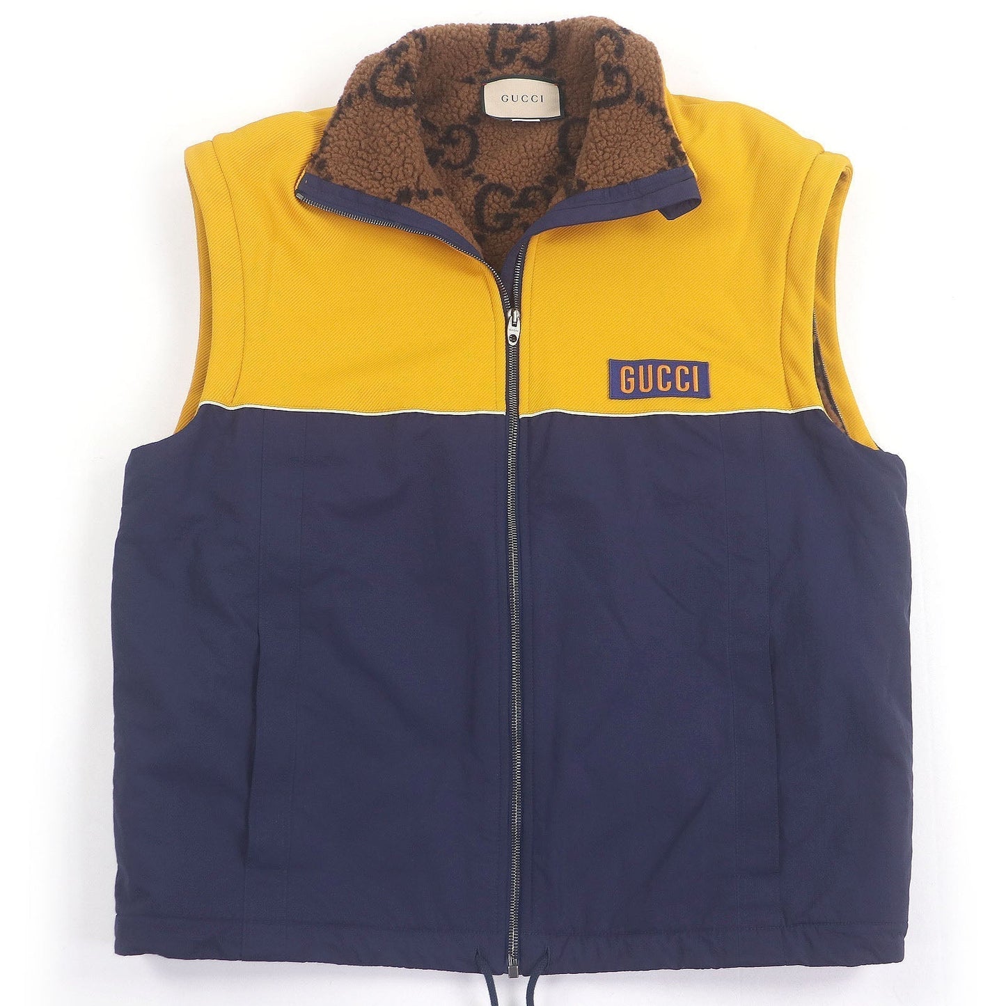 Gucci GG logo all-over print technical jersey 2way jacket