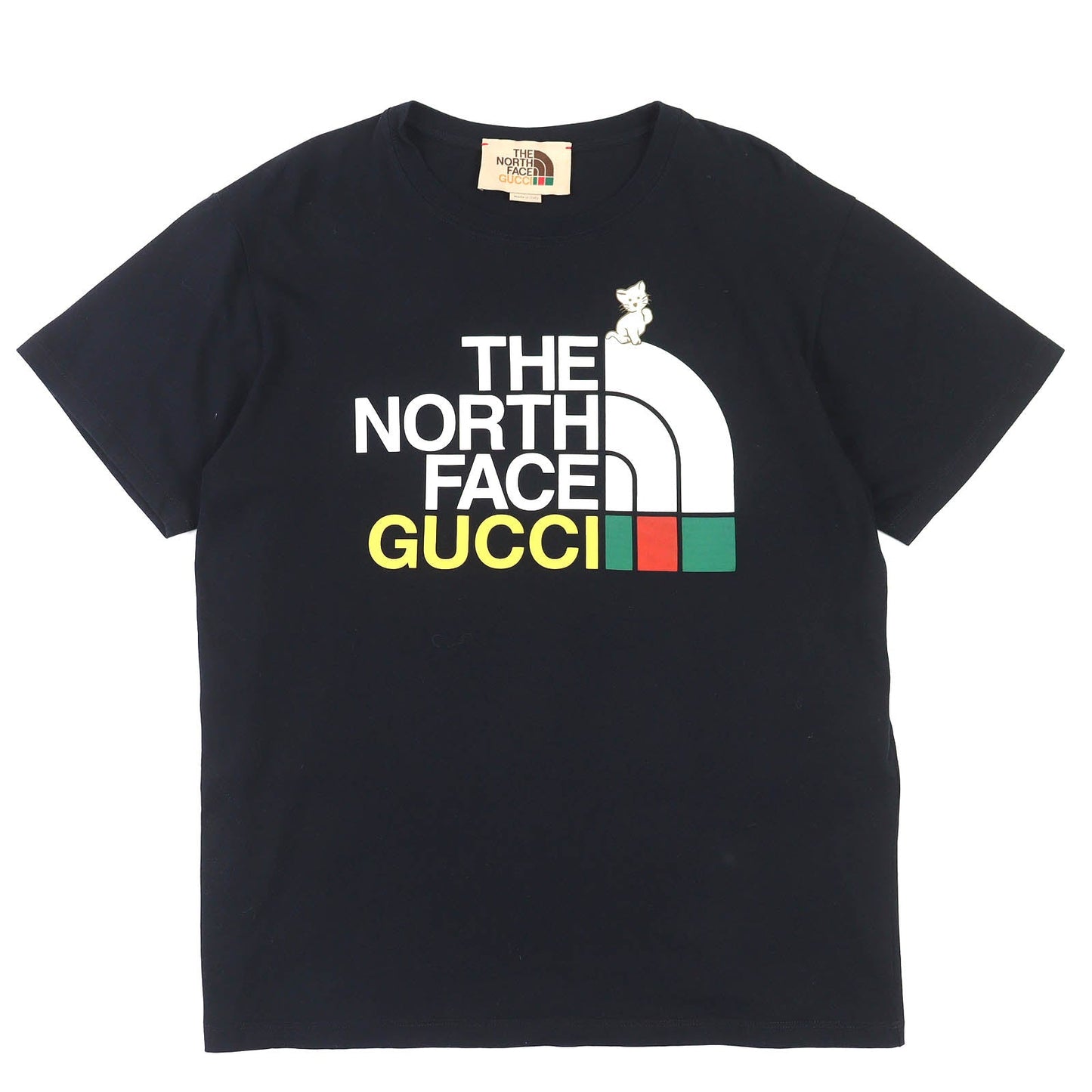 Gucci×The North Face Short Sleeve T-shirt Cotton T-shirt