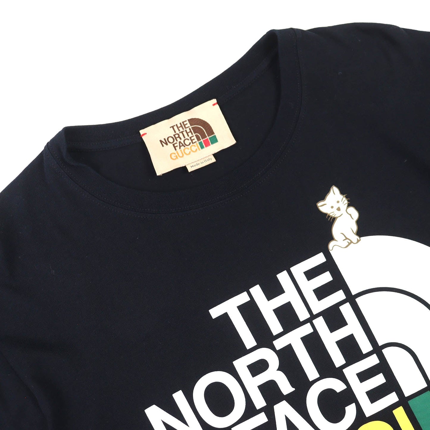 Gucci×The North Face Short Sleeve T-shirt Cotton T-shirt