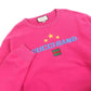 Gucci Sweat Logo Print Embroidered Cotton Sweatshirt