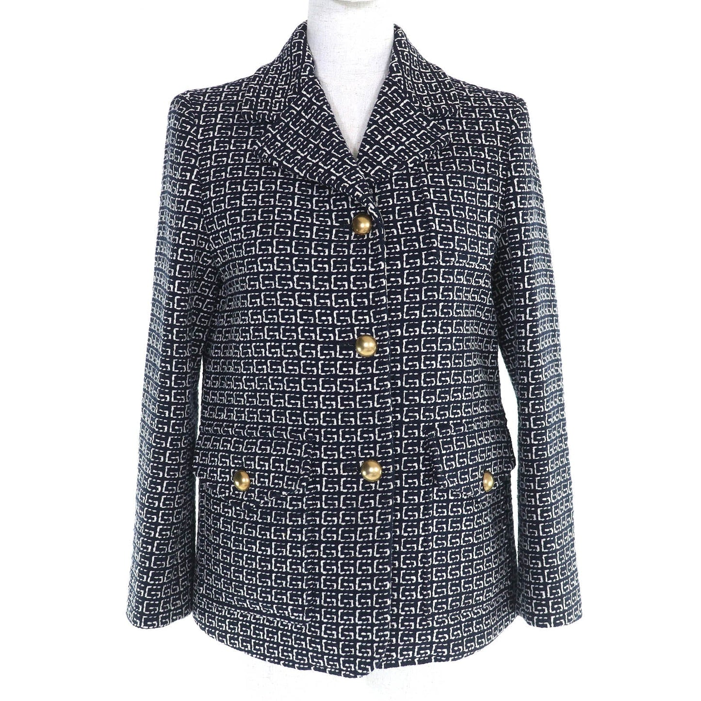 Gucci GG Signature Jacquard Wool Jacket