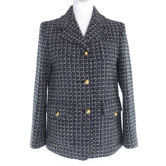 Gucci GG Signature Jacquard Wool Jacket