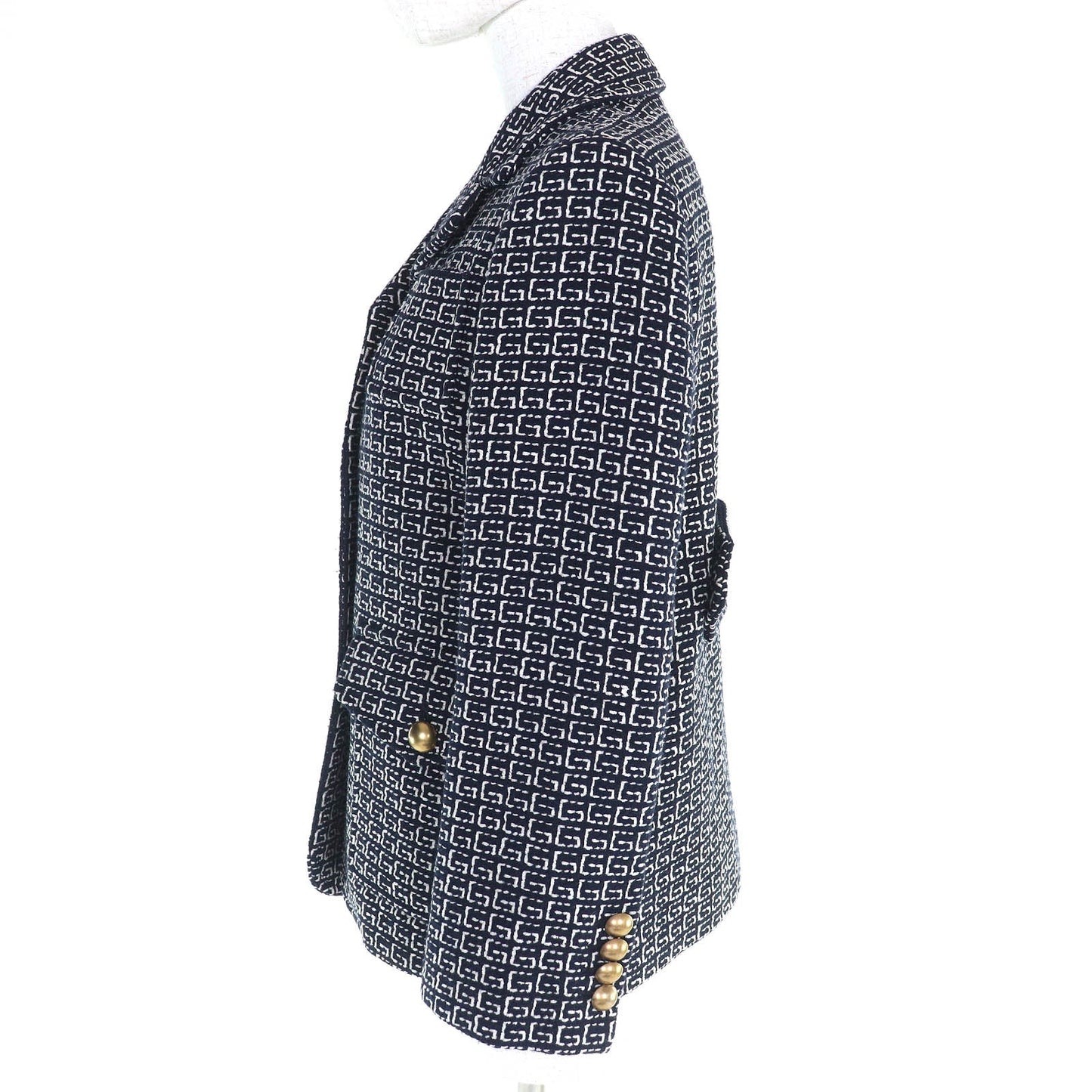 Gucci GG Signature Jacquard Wool Jacket