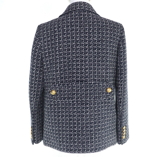 Gucci GG Signature Jacquard Wool Jacket