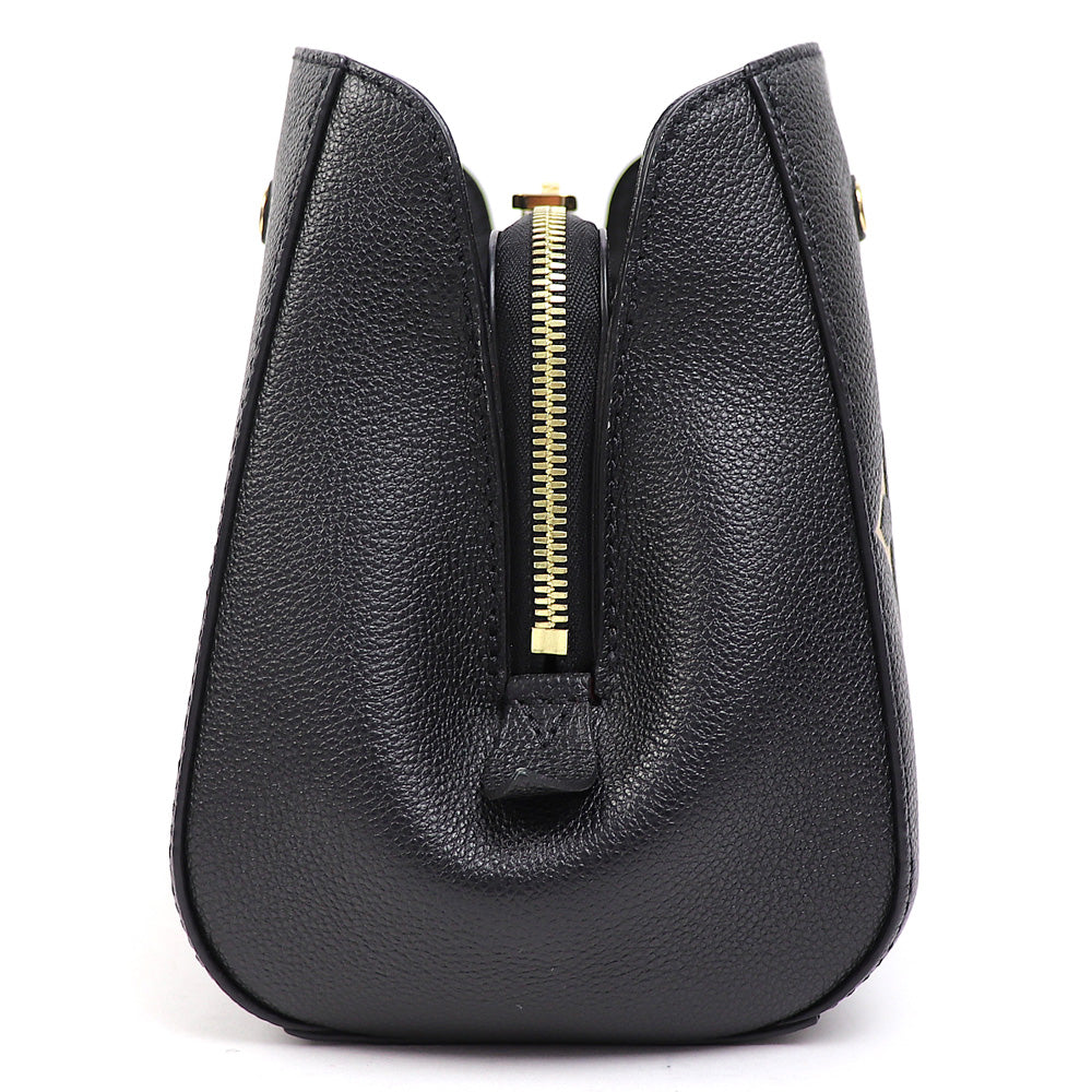 Louis Vuitton Montaigne BB Bicolor Giant Monogram Implant Leather Shoulder Bag