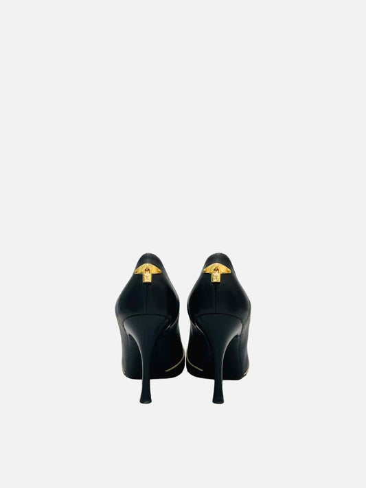LOUIS VUITTON Spiked Black Size EU 41 Pumps