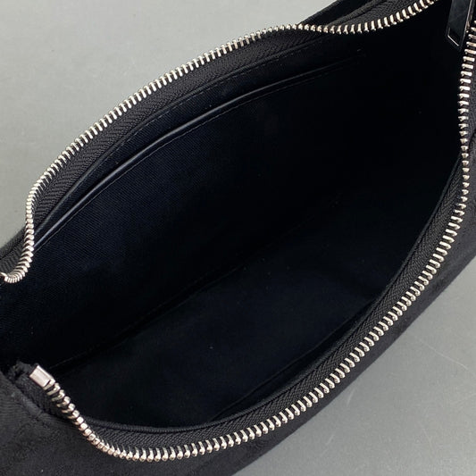 CE Medium Ava Bag With CE Strap In Quilted Nylon Black For Women 9in/23Amelia196972DLI.38SI