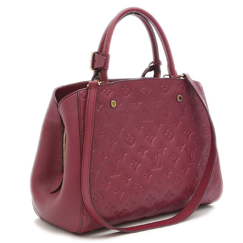 Louis Vuitton Monogram Emplant Montaigne MM 2Way Shoulder Bag