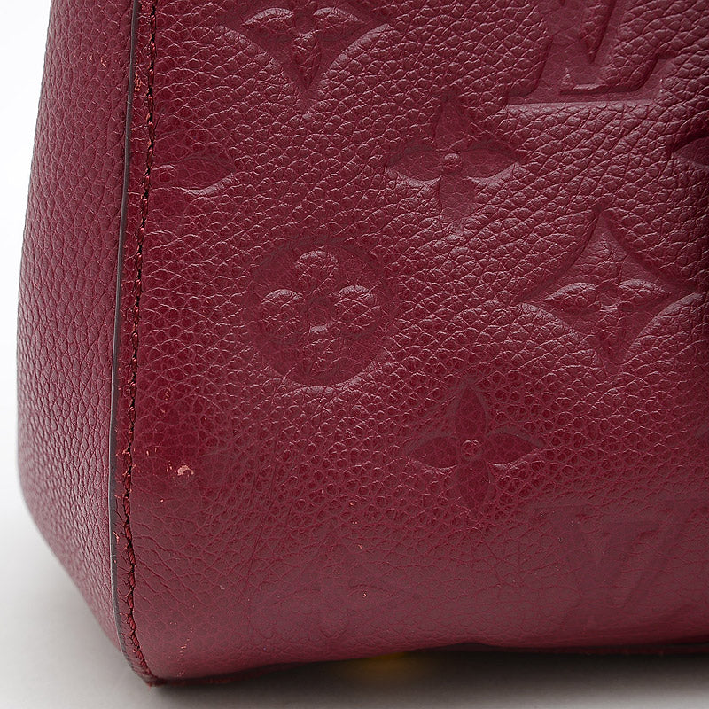 Louis Vuitton Monogram Emplant Montaigne MM 2Way Shoulder Bag