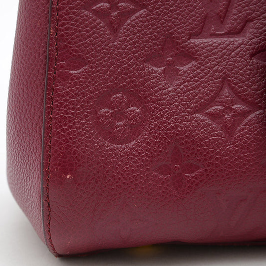 Louis Vuitton Monogram Emplant Montaigne MM 2Way Shoulder Bag