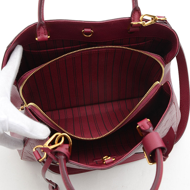 Louis Vuitton Monogram Emplant Montaigne MM 2Way Shoulder Bag