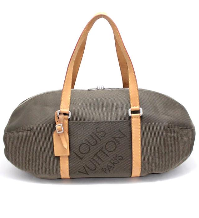 Louis Vuitton Akatan Boston Bag Damier Jean