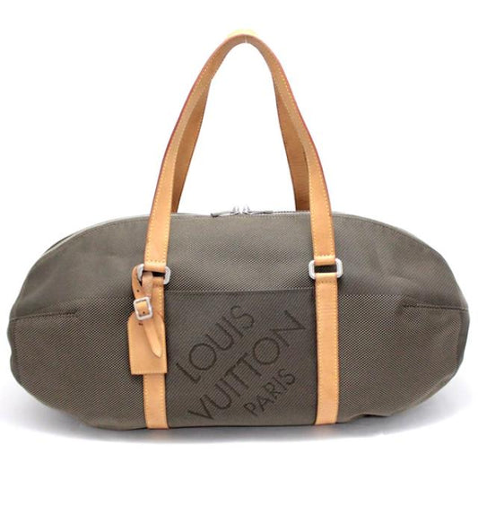 Louis Vuitton Akatan Boston Bag Damier Jean