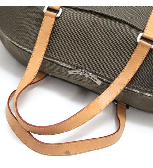 Louis Vuitton Akatan Boston Bag Damier Jean