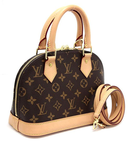 Louis Vuitton Alma BB 2way Handbag Shoulder Bag Monogram